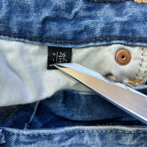 Abercrombie & Fitch Jeans Womens 26 Signature Collection High Rise Girlfriend - Picture 4 of 6